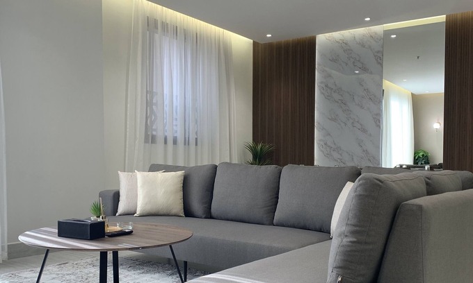 Riyadh Apartamento | Kease Arid I-7 Luxury Gold Balcony XZ59