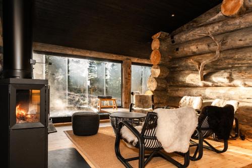 Rukatunturi Chalet De Esquí | Keloruka 15 luxury lodge, 5 ensuite bedrooms, 250 m2, jacuzzi, 2 x ski pass