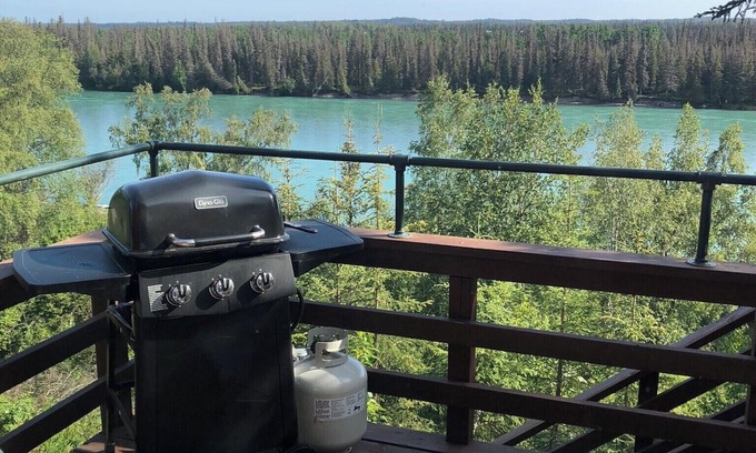 Soldotna Casa | Casa de vacaciones frente al río