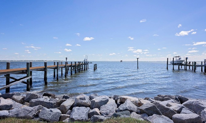 Stevensville Casa | Kent Island Waterfront | Pool | Stunning View