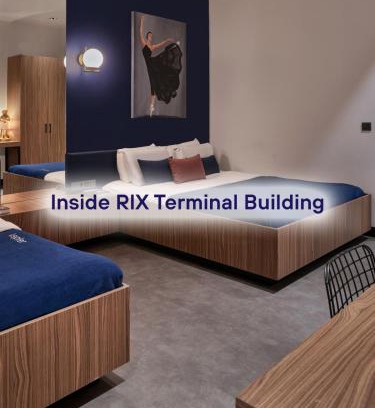 Riga Hotel | Kepler Club Riga Airport Hotel - Landside Public Area