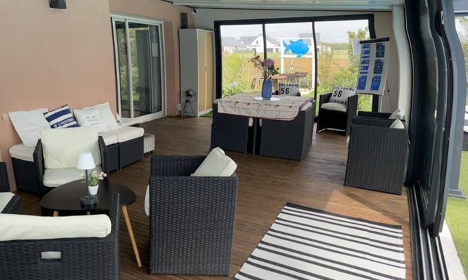 Erdeven Otro | KEROMER LARGE VILLA WITH CAPACITY FOR 30 PEOPLE WITH LARGE SWIMMING POOL AND GARDEN
