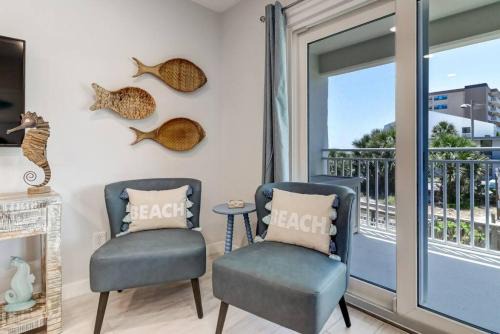 Fernandina Beach Casa | Ketch Courtyard Condo - Oceanview Balcony - Pool - Steps from the Beach