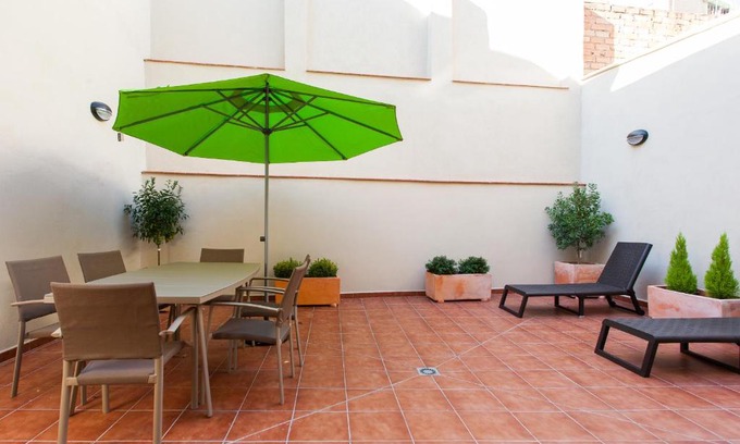 El Guinardo Apartamento | Key San Pau House Terrace - Barcelona