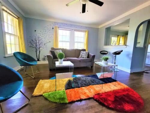 Decatur Apartamento | King bed and Queen Sofa bed/room TV Wifi