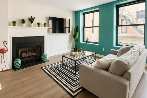 Downtown Cleveland Apartamento | King Suite Playhouse Sq DT, Clinic, RockHall, CSU