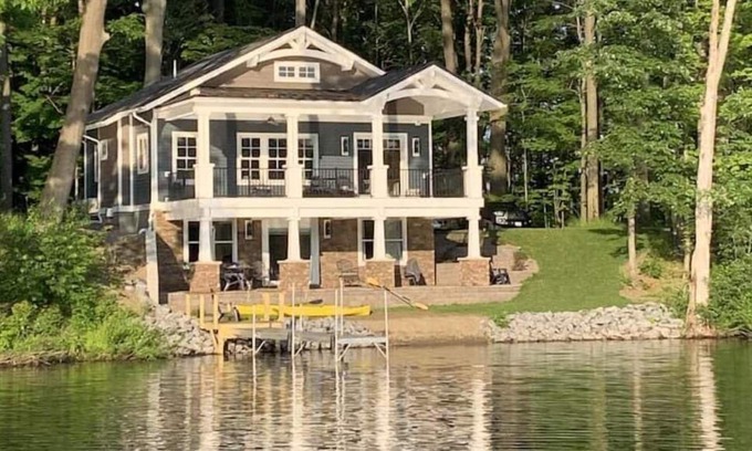 Lily Dale Casa | Kingfisher Point: Beautiful New Home on Cassadaga Lake