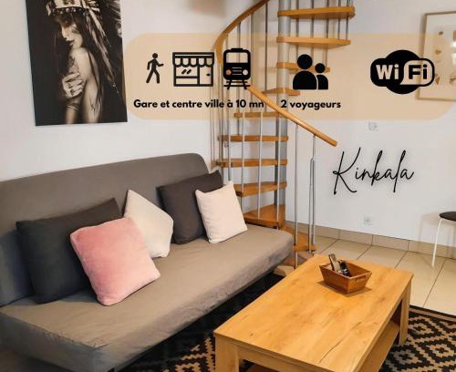 Le Blanc-Mesnil Apartamento | Kinkala, charmant 2 pièces à 20 minutes de Paris