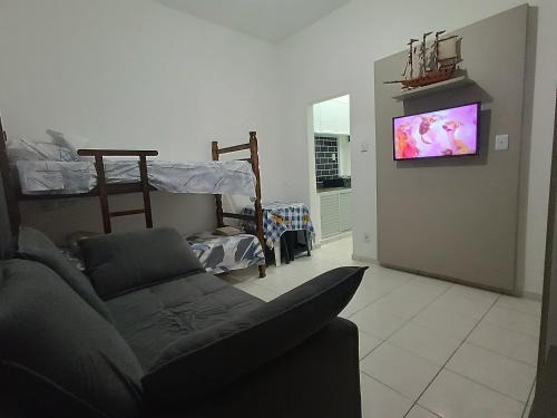 Embare Apartamento | Kitnet na Praia do Embare em Santos