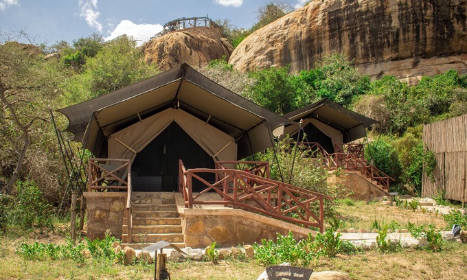 Taita Taveta Cabina | Kivuko Eco Camp