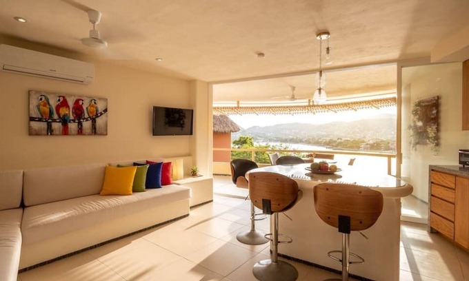 Playa la Madera Villa | Acogedor condo vista al mar en playa la madera (KK102)