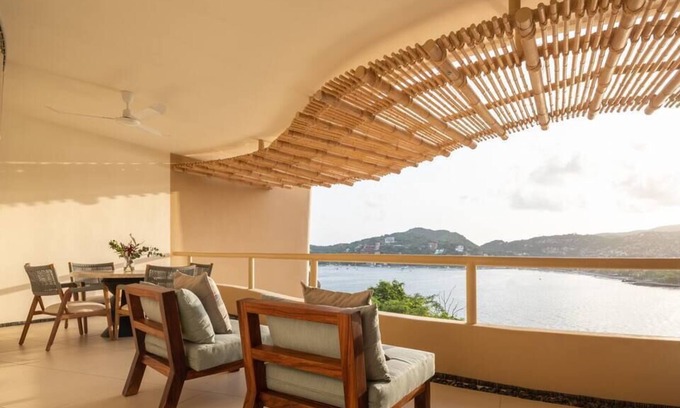 Playa la Madera Villa | Elegante Villa de 1 hab con vista al mar (KK 201)
