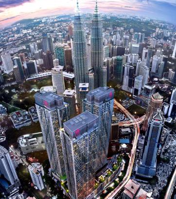 Kuala Lumpur City Centre Apartamento | KLCC Sky Villa Star Residence