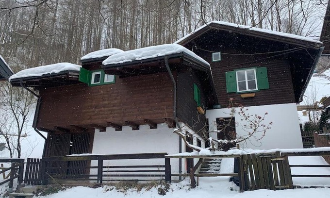 Lend Chalet De Esquí | Kleine Alpenhütte in Lend neben der Salzach