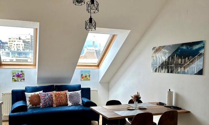 Weißgerber Apartamento | Klimatisiertes Dachgeschoss City Apartment in Zentrum Wiens
