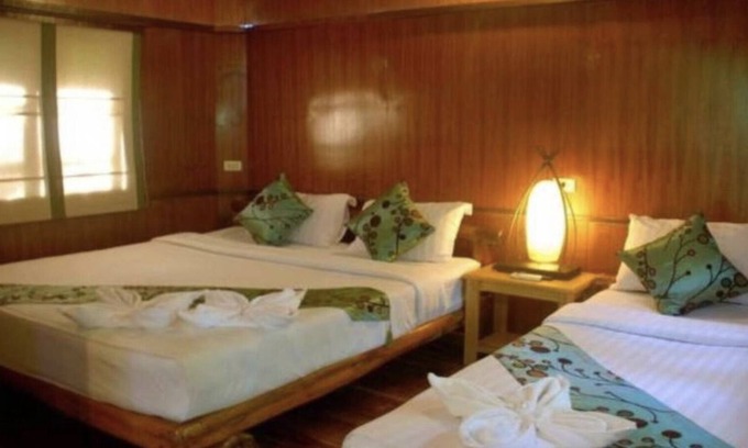 Koh Tao Cabaña | Koh Tao Deluxe cottage (Triple) A/C with ABF