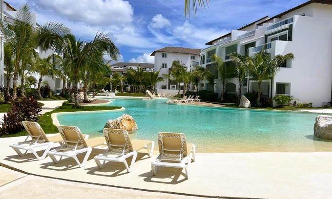 Dominicus Apartamento | Komfortowy Apartament z 4 Basenami i Pięknym Ogrodem, Estrella Dominicus-Bayahibe