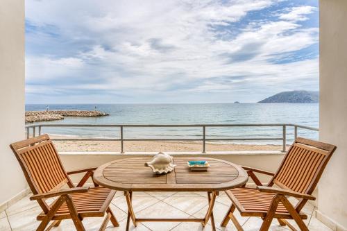 Mastichochoria Apartamento | Komi Shoreline Blue Window