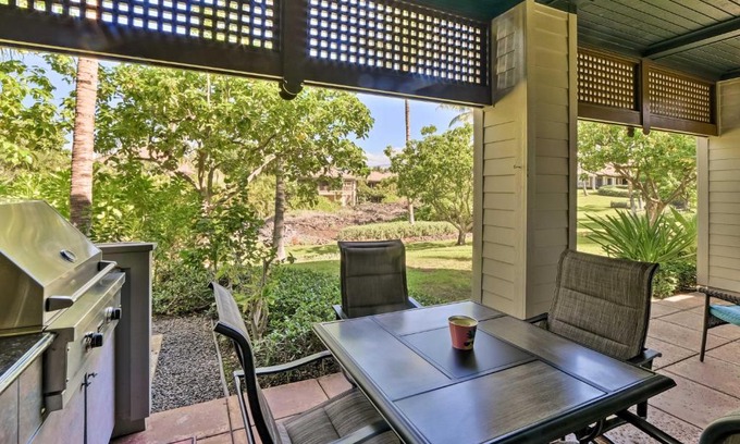 Kulalani Apartamento | Kona Coast Condo with Lanai and Outdoor Kitchen!