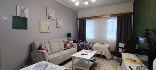 Rauma Casa | Kortteer vihreä huone