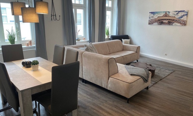 Rostock Apartamento | KRABBENNEST Holiday apartment, quiet and family-friendly