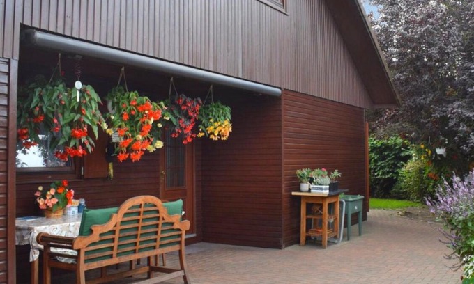 Rehden Casa | Kranich-Holzferienhaus 'Kleine Auszeit'