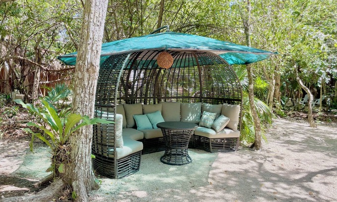 Chemuyil Casa | Ku Kuk Glamping - Domo Semilla