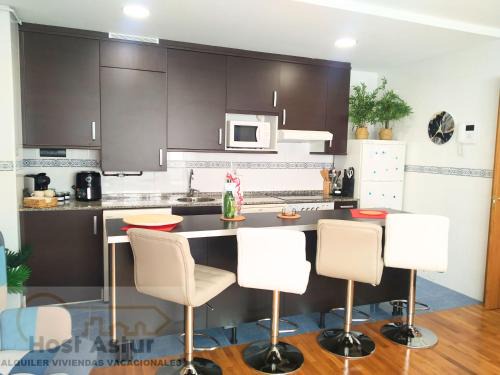 Luanco Apartamento | KUKIN centro de luanco con garaje