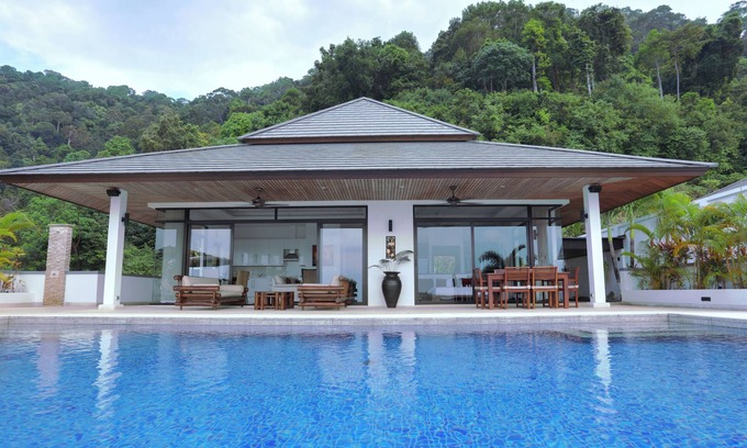 Ko Lanta Villa | Villas de lujo con servicio de piscina con vista al mar - Villa 2