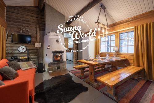 Saariselka Apartamento | Kuukkeli Log Houses Aurora Cabin - Jaspis