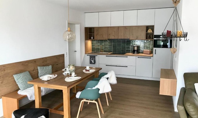 Wolfegg Apartamento | LÜFTLE neue gemütliche große Familien Ferienwohnung im Allgäu