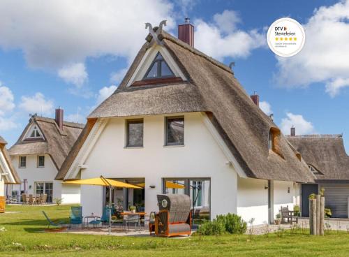 Am Salzhaff Casa | Lütt Lenneke - Ferienhaus mit Kamin für 6 Personen