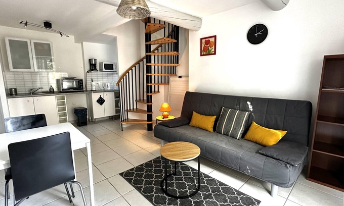 Pont-Saint-Esprit Apartamento | l'échappée belle duplex con terraza