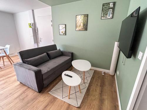 Saint-Meloir-des-Ondes Apartamento | L'Échappée Verte - appartement 1 chambre