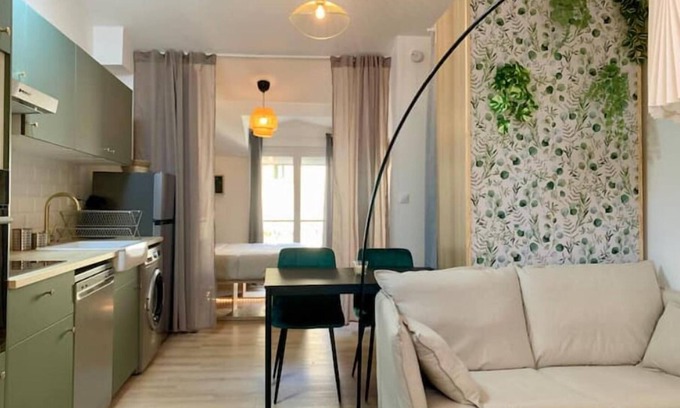 La Gare Apartamento | L'émeraude - Appartement Bohème