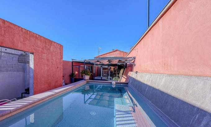 Roquefort-la-Bedoule Apartamento | L’Abri des Regards - Piscine et jacuzzi