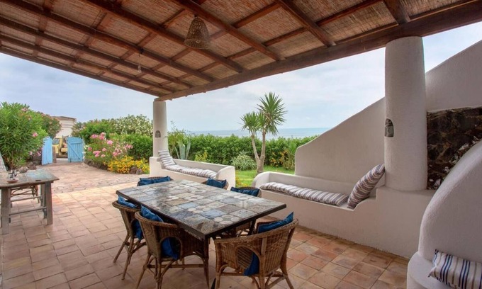 Malfa Villa | L'agave, chalet en Salina