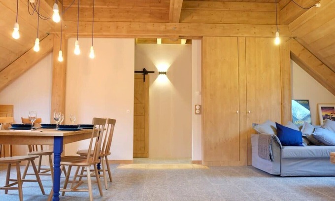 Naves-Parmelan Apartamento | L'Alpage de la Bergerie, apartment in a cosy farmhouse !