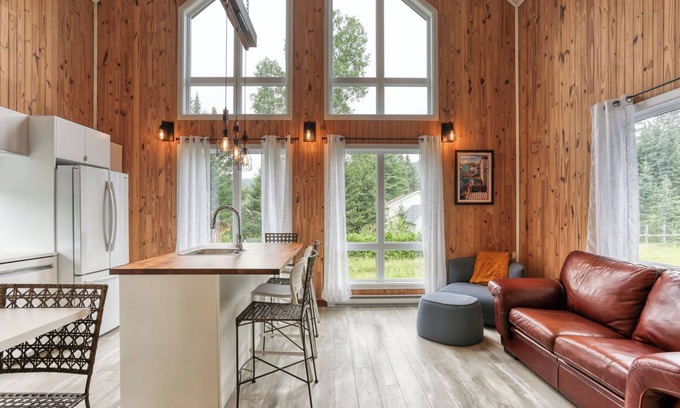 Mauricie Cabaña | L'amour Des Pins - Nature, SPA, Mountain Views