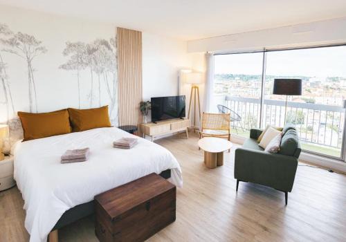 Maisons-Alfort Apartamento | L Andreoni, grand studio à 5 min du métro l Parking & Netflix