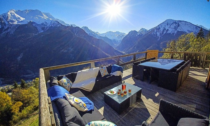 Champagny-en-Vanoise Apartamento | L'appartement Panoramik Dans un Chalet D'alpage Avec une vue Exceptionnelle