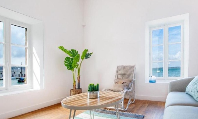 Le Croisic Apartamento | L'appartementducroisic - Sur le port, vue mer