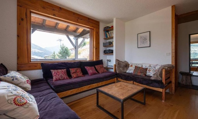 Meribel-Mottaret Apartamento | L'Arc-en-Ciel - Appartement sur les hauteurs du Mottaret avec accès aux pistes