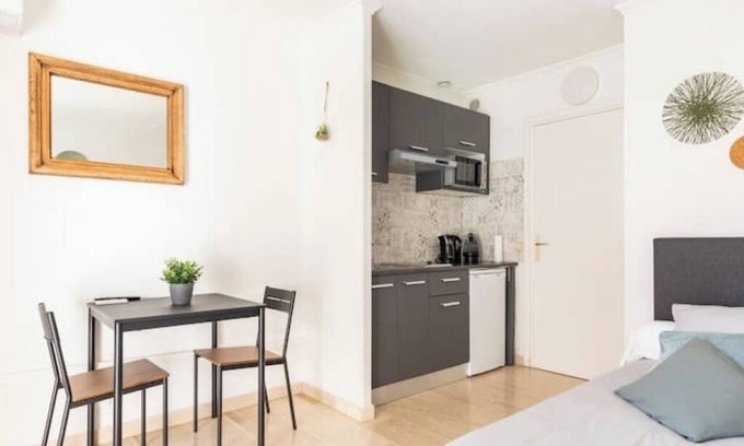 Pointe Croisette Apartamento | L'Ariane * Studio 23m2 * 5 min Beach * Air-conditioned