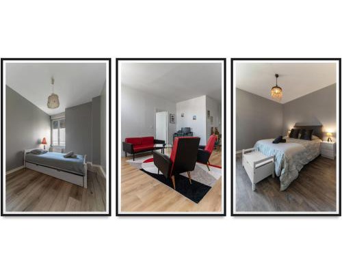 Cœur de Ville Apartamento | L'Aromate - Grand Appartement Centre Ville