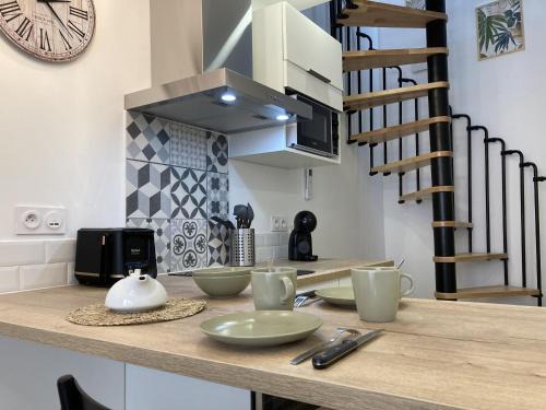 Moissac Apartamento | L'ATELIER - à coté abbatiale - clim reversible - Ideal couples