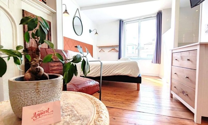 Perigueux Apartamento | Apartamento-Superior-Habitación con desagüe-Vista a la Ciudad-l' Atypique