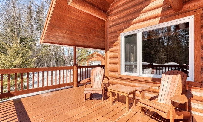 Mandeville Cabaña | L'Authentique, Chalet ois-rond 4 saisons