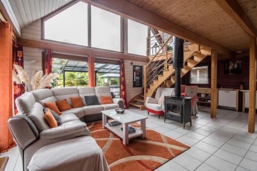 Mur-de-Bretagne Casa | L'Ecrin de Bois et son spa