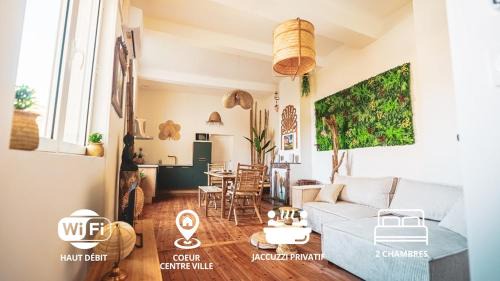 Agen Apartamento | L'Escale Balinaise & Spa Appartement lumineux et spacieux